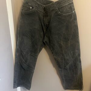 Kuhl Rydr Pants Jeans Men's 38 X 30 Hiking Outdoors Canvas Vintage Patina Dye